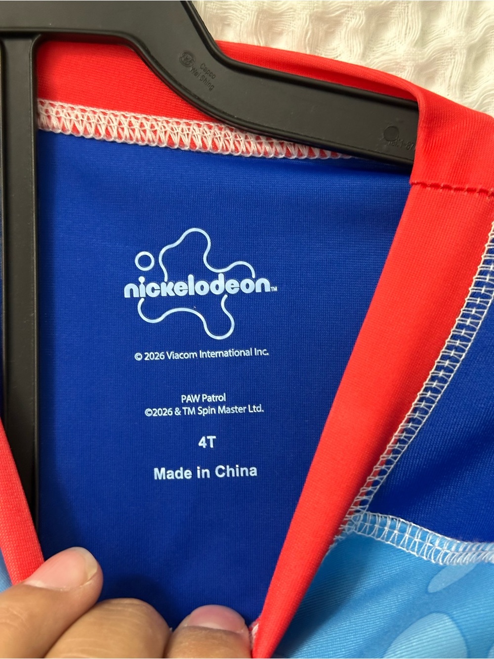 Paw Patrol Kids' Blue Team Paw UPF 50+ Swim Set - Picture 6 of 7